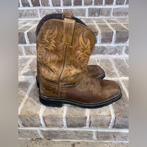 Justin ASTM F2892-11 EH Men's Work Boots Original WKL4689 Size 9B Waterproof